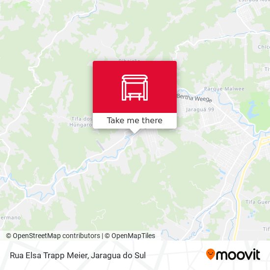 Mapa Rua Elsa Trapp Meier