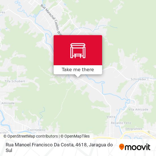Rua Manoel Francisco Da Costa, 4618 map