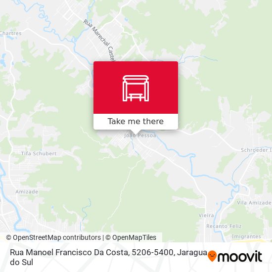 Rua Manoel Francisco Da Costa, 5206-5400 map