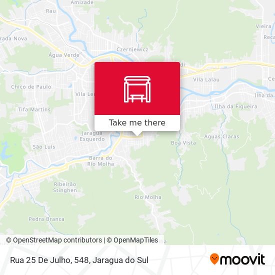 Rua 25 De Julho, 548 map