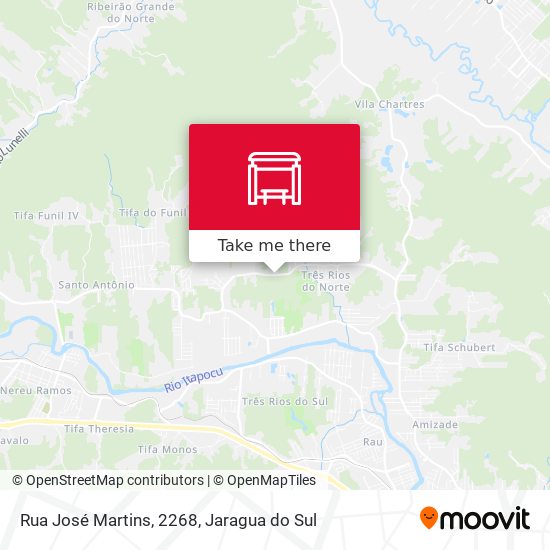Mapa Rua José Martins, 2268