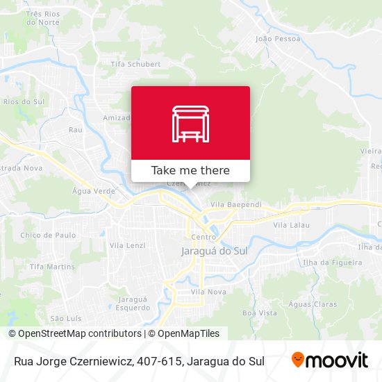 Rua Jorge Czerniewicz, 407-615 map
