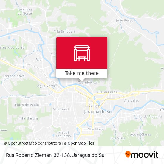 Mapa Rua Roberto Zieman, 32-138