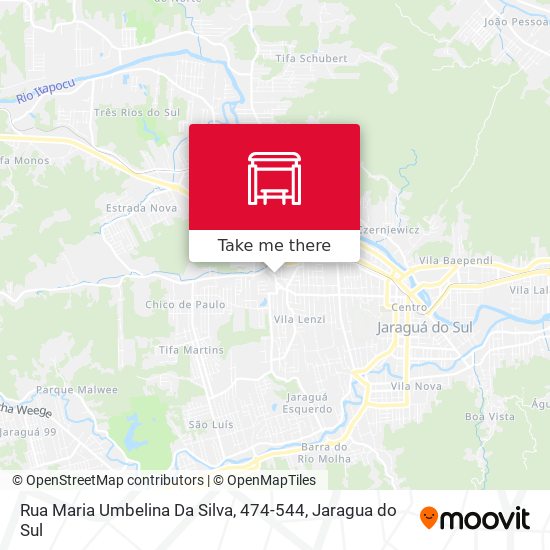 Rua Maria Umbelina Da Silva, 474-544 map