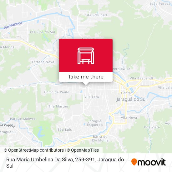Rua Maria Umbelina Da Silva, 259-391 map
