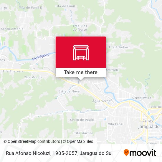 Rua Afonso Nicoluzi, 1905-2057 map