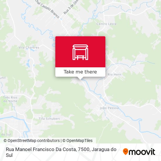 Rua Manoel Francisco Da Costa, 7500 map