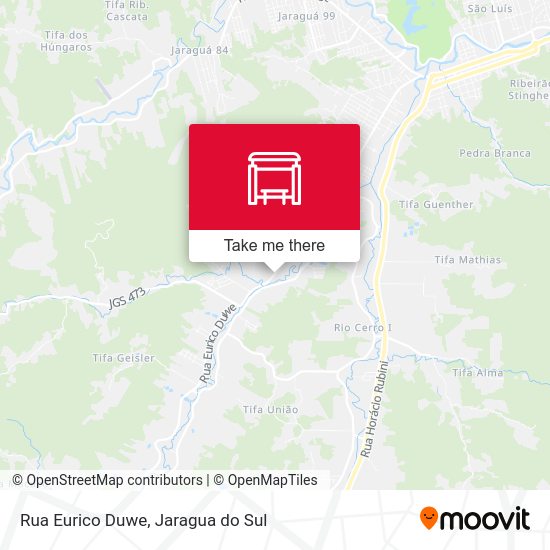 Rua Eurico Duwe map