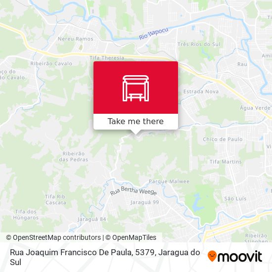 Mapa Rua Joaquim Francisco De Paula, 5379