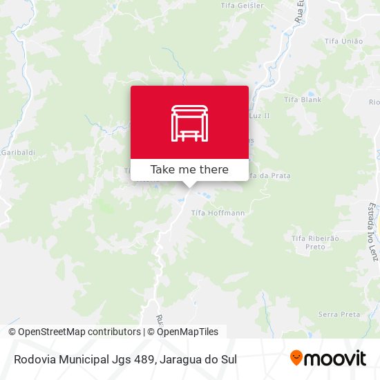 Rodovia Municipal Jgs 489 map