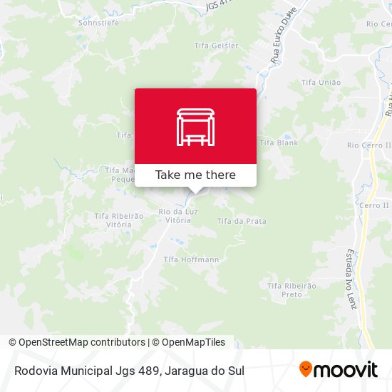 Rodovia Municipal Jgs 489 map