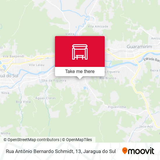 Mapa Rua Antônio Bernardo Schmidt, 13