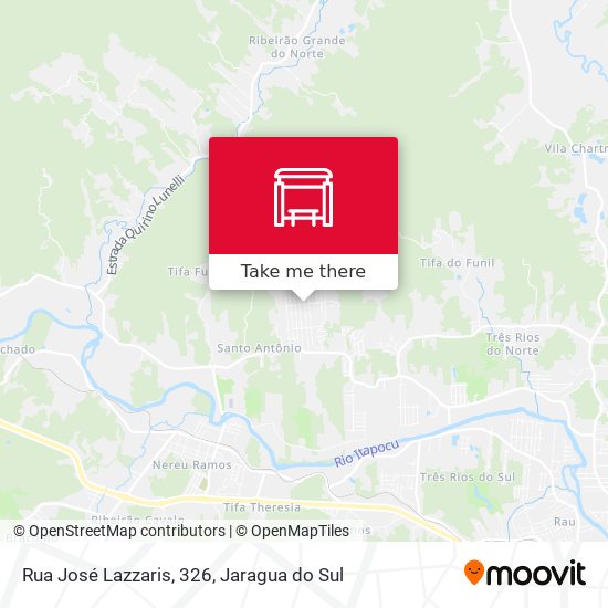 Mapa Rua José Lazzaris, 326