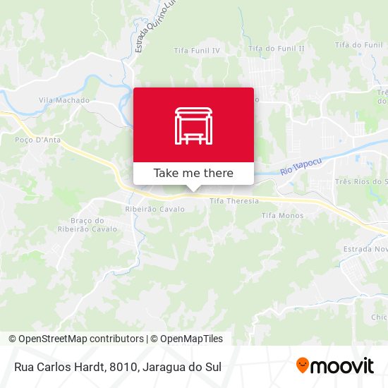 Rua Carlos Hardt, 8010 map