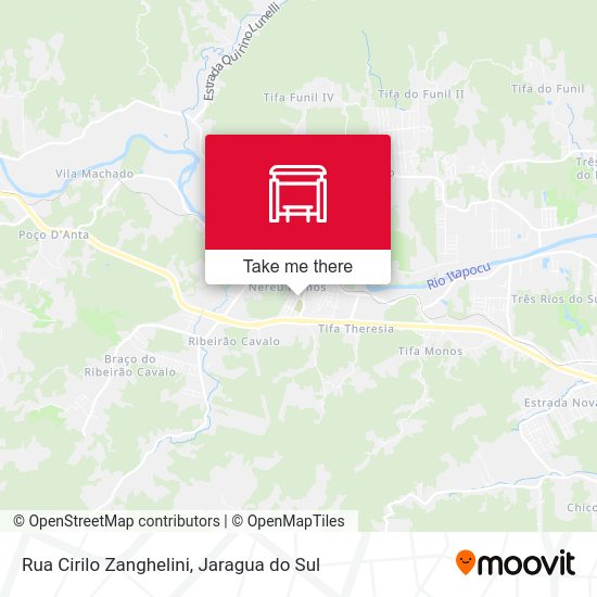 Rua Cirilo Zanghelini map