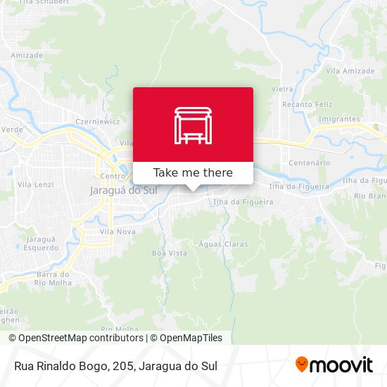 Mapa Rua Rinaldo Bogo, 205