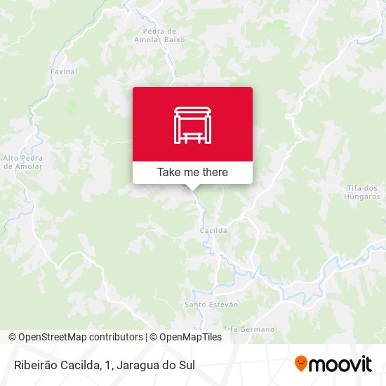 Ribeirão Cacilda, 1 map