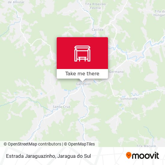 Estrada Jaraguazinho map