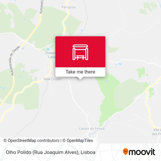 Olho Polido (Rua Joaquim Alves) mapa