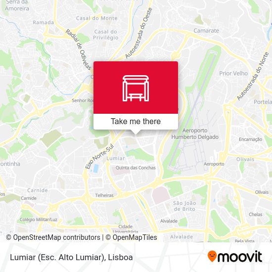 Lumiar (Esc. Alto Lumiar) map