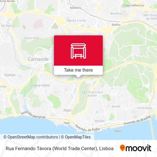Rua Fernando Távora (World Trade Center) map