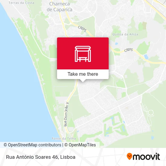 Rua António Soares 46 map