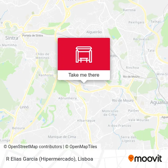 R Elias Garcia (Hipermercado) map