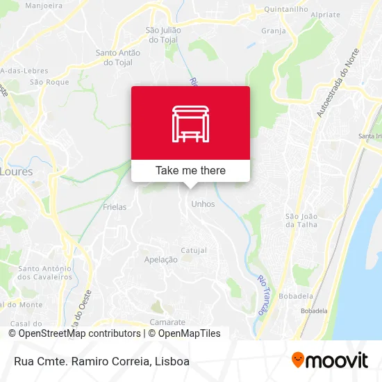 Rua Cmte. Ramiro Correia map