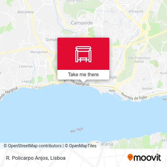 R. Policarpo Anjos map