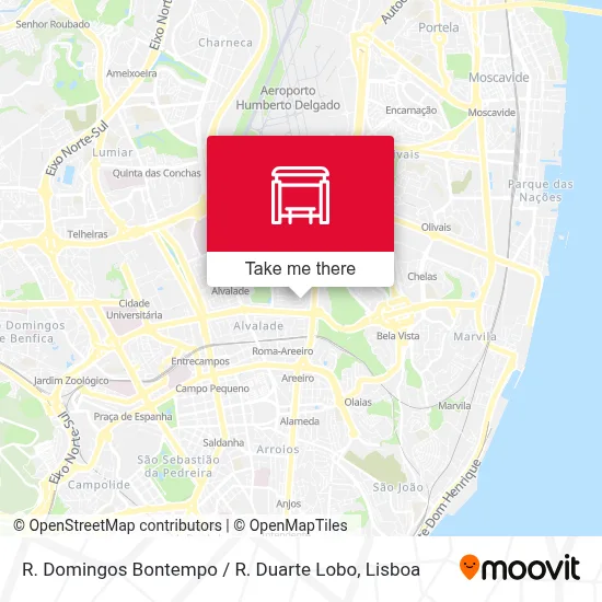 R. Domingos Bontempo / R. Duarte Lobo map