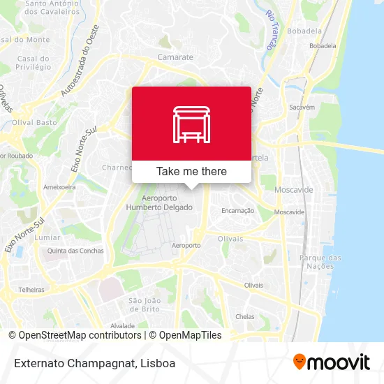 Externato Champagnat map
