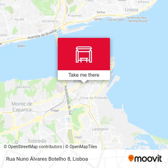 Rua Nuno Álvares Botelho 8 map