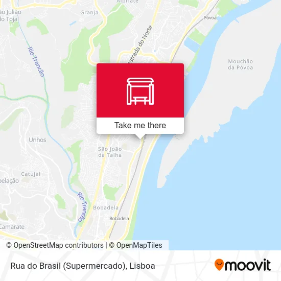 Rua do Brasil (Supermercado) map