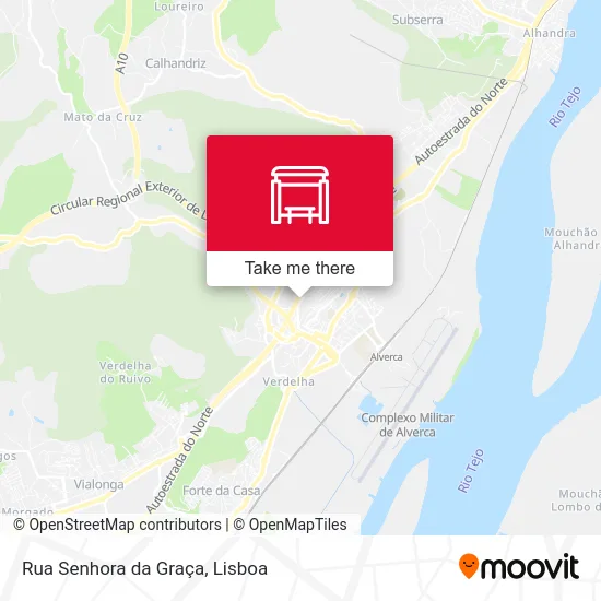 Rua Senhora da Graça map