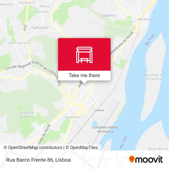 Rua Barco Frente 86 map