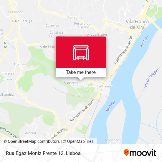 Rua Egaz Moniz Frente 12 map