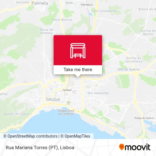 Rua Mariana Torres (PT) map