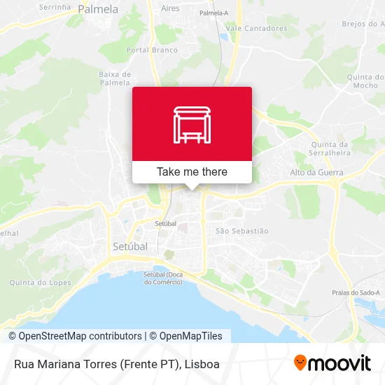 Rua Mariana Torres (Frente PT) map