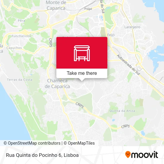 Rua Quinta do Pocinho 6 map