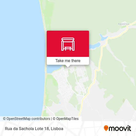 Rua da Sachola Lote 18 map