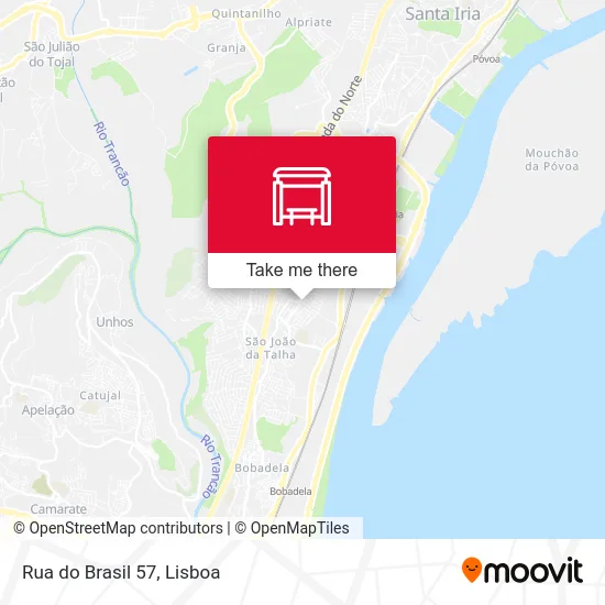 Rua do Brasil 57 map