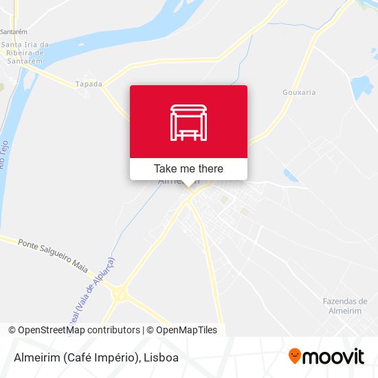 Almeirim (Café Império) map