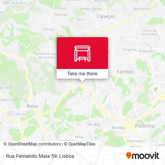 Rua Fernando Maia 59 mapa