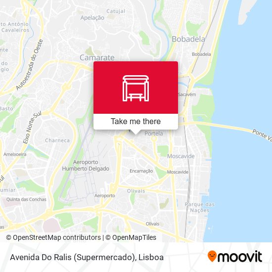 Avenida Do Ralis (Supermercado) mapa