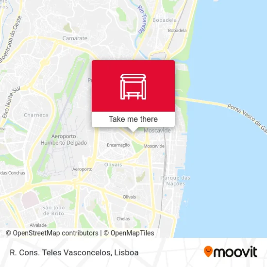 R. Cons. Teles Vasconcelos map