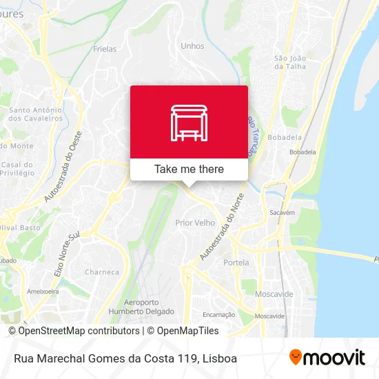Rua Marechal Gomes da Costa 119 map