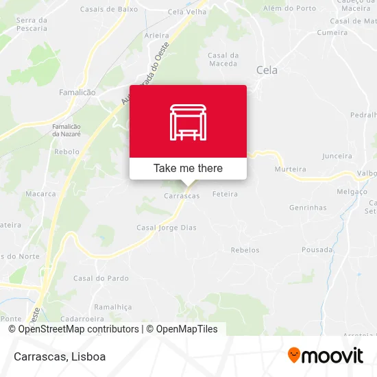 Carrascas map