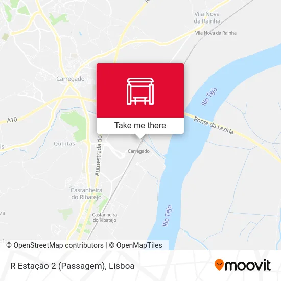 R Estação 2 (Passagem) map