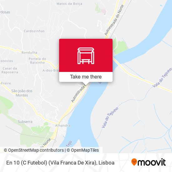 En 10 (C Futebol) (Vila Franca De Xira) mapa