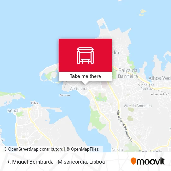 R. Miguel Bombarda - Misericórdia map